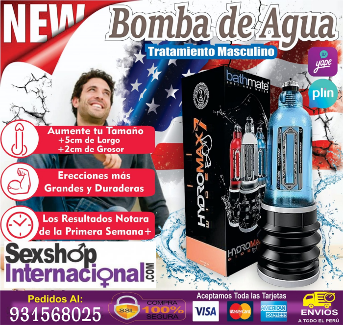 BATHMATE HYDROMAX 7 BOMBA DE AGUA SEXSHOP PTE PIEDRA 931568025